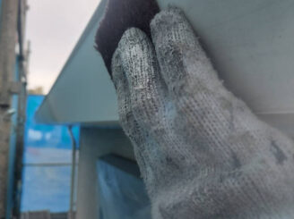 那須塩原市の外壁塗装における破風の下地処理