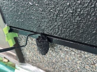 那須塩原市の外壁塗装における水切り塗装