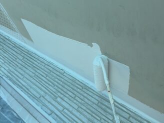 大田原市における屋根塗装・外壁塗装の軒天塗装